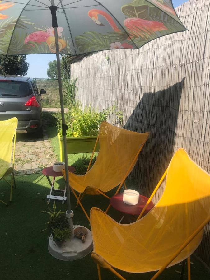 فندق Gardencaravan Near Ghent In Green Area المظهر الخارجي الصورة