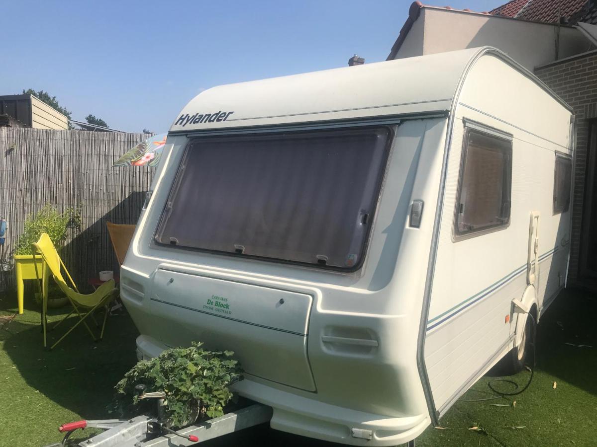 فندق Gardencaravan Near Ghent In Green Area المظهر الخارجي الصورة